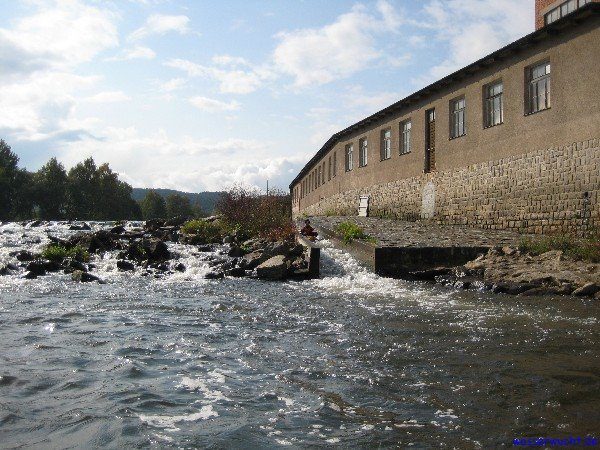 Die Bootsrutsche in Chamerau