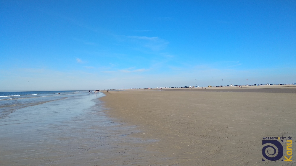 Der Strand von Lakolk auf Rømø