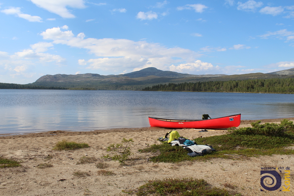 Am Fjellgutusjøen, Norwegen.