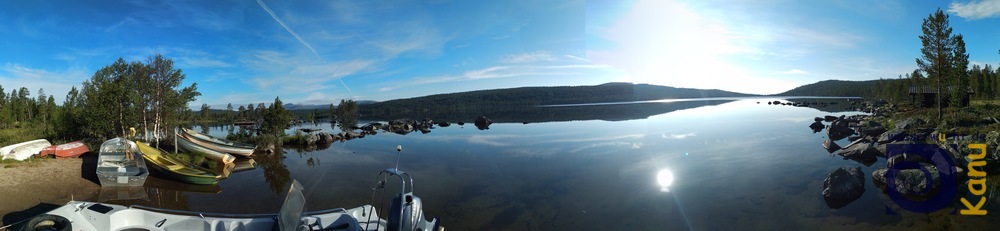 Am Gutuliasee, Norwegen.