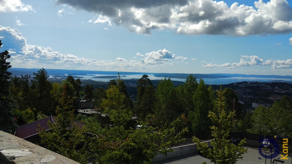 Blick auf den Oslofjord.