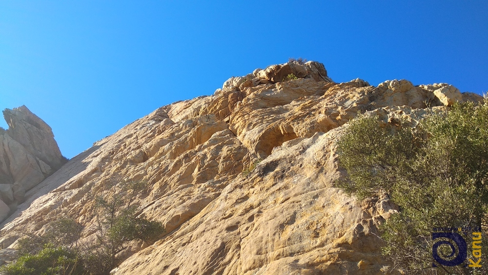 Im Klettergebiet Terre Sacreé bei Ajaccio