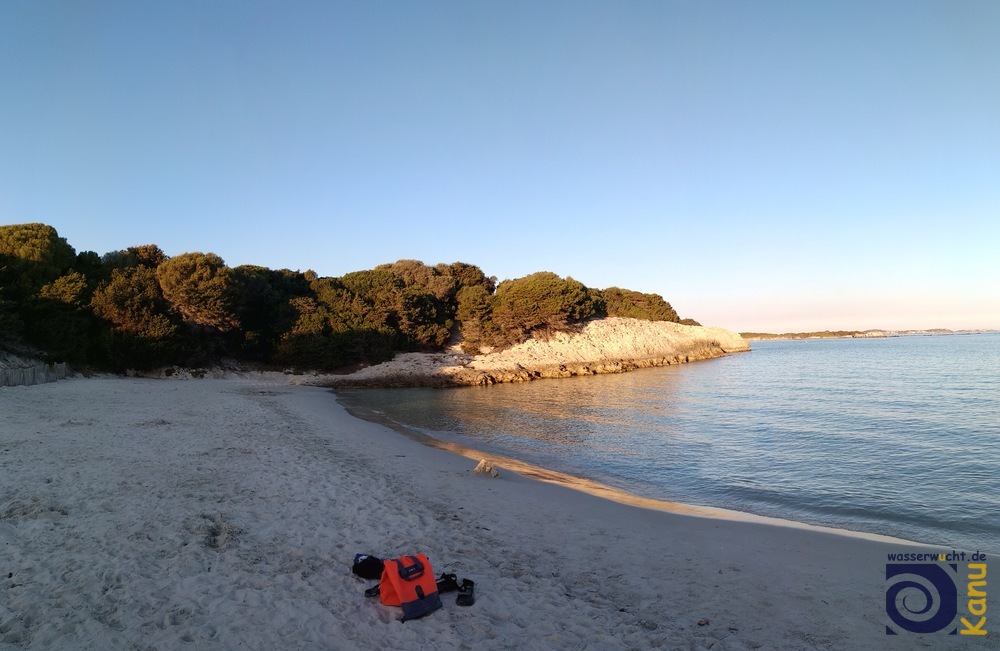 Schöne Badebucht bei Bonifacio