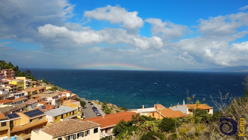 Regenbogen bei Castelsardo