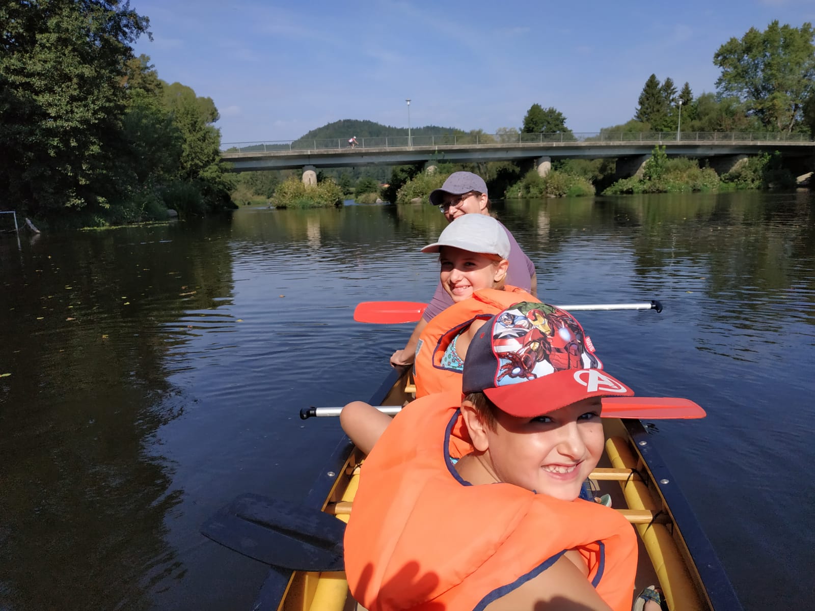 Muschel bei Roding Vor der Brückendurchfahrt in Blaibach-Kreuzbach